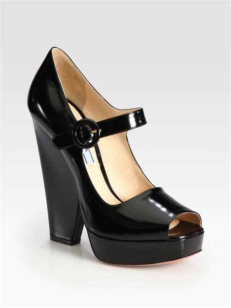 platform heels prada